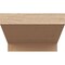 Ekena Millwork 6in. W x 4in. H x 32in. L Clemmons Woodgrain TimberThane Rafter Tail, Primed Tan RFTUR06X04X32CLERCPR - alternate 5